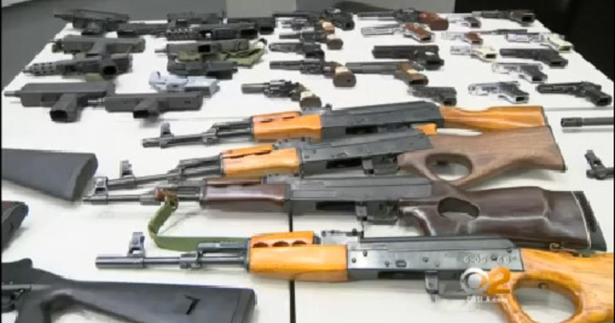 LAPD's Gun Buyback Turn In Your Firearms, Get Gift Cards CBS Los Angeles