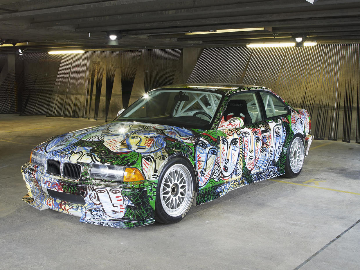 Frank Stella BMW's Art Cars Pictures CBS News