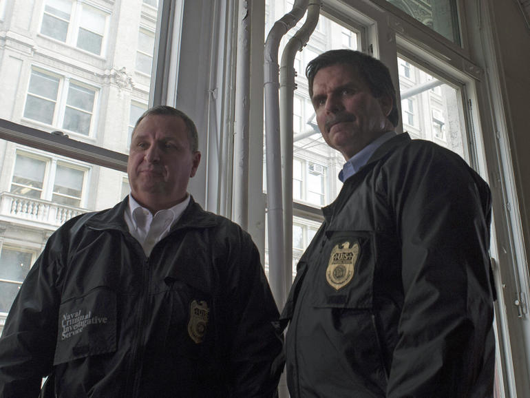 NCIS Agents Grebas and Hughes