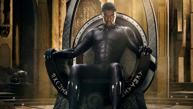 Chadwick Boseman in Marvel Studios' "Black Panther" 