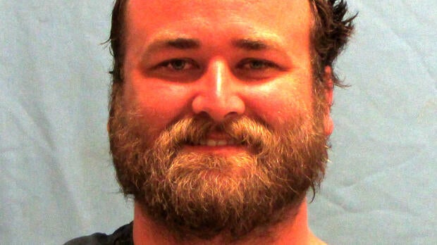 Michael Tate Reed is seen in a police booking photo taken June 28, 2017, and provided by the Pulaski County Sheriff's Office in Arkansas.