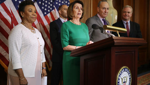 Congressional Democrats Hold Press Conf. On Trump's First 100 Days In Office 