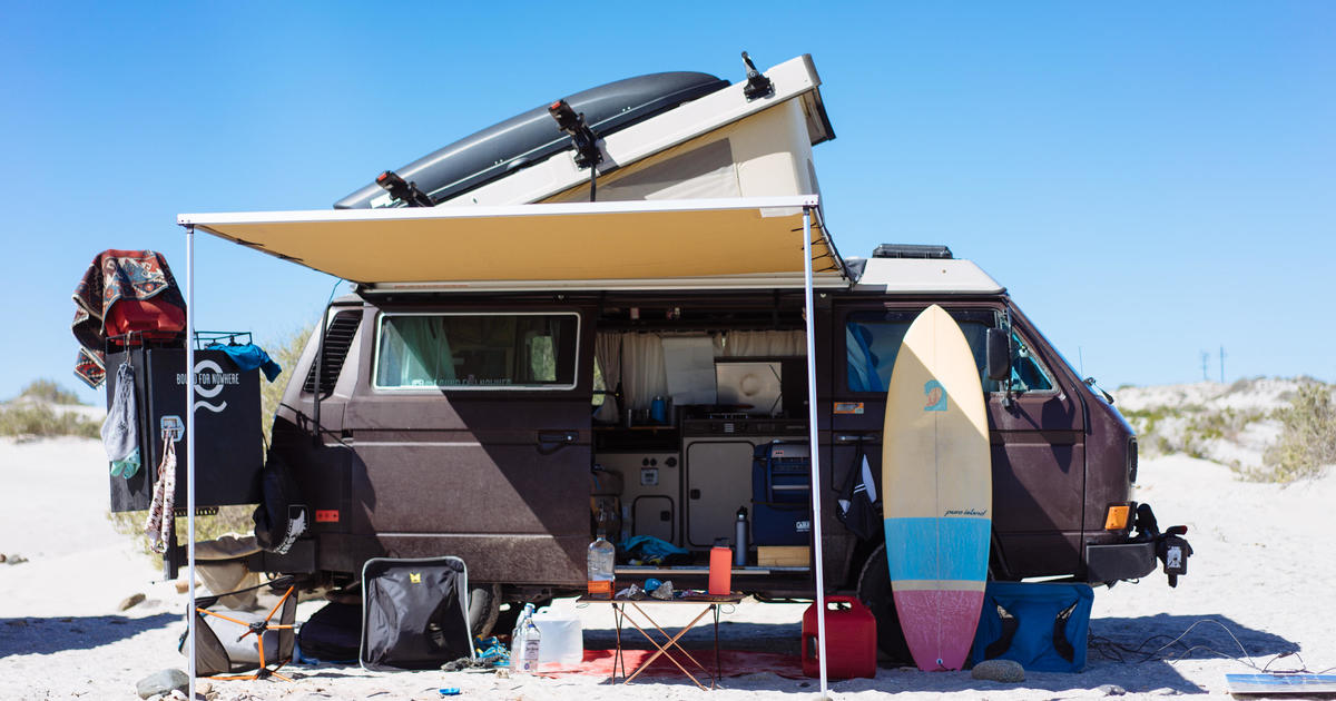 5 van homes that take "glamping" on the road CBS News