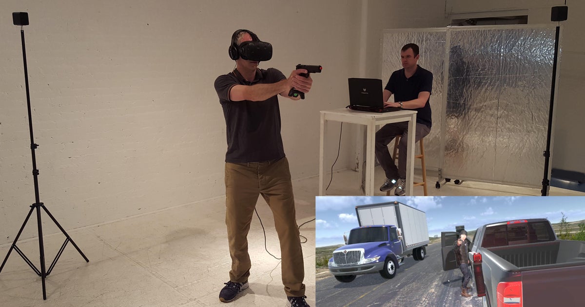 Virtual reality helps reinvent law enforcement training CBS News