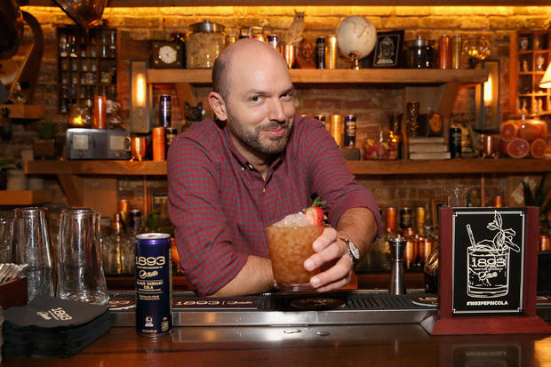 Paul Scheer Bartends At The Dead Rabbit To Launch The New 1893 Flavors, Black Currant Cola And Citrus Cola 