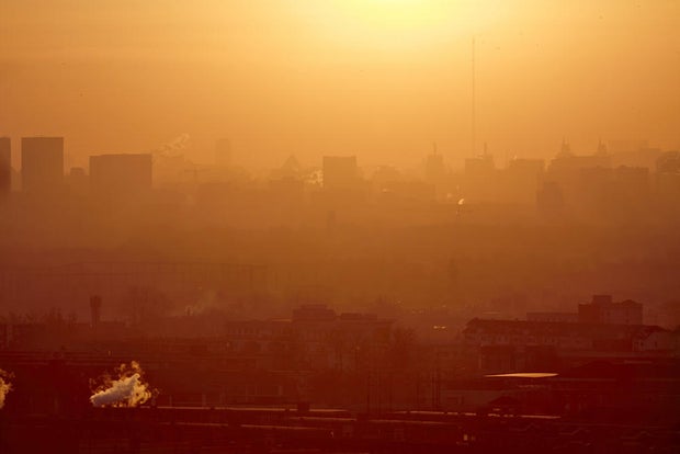 climate change air pollution 