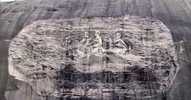 Will Confederate faces on Georgia's Stone Mountain be removed? - CBS News
