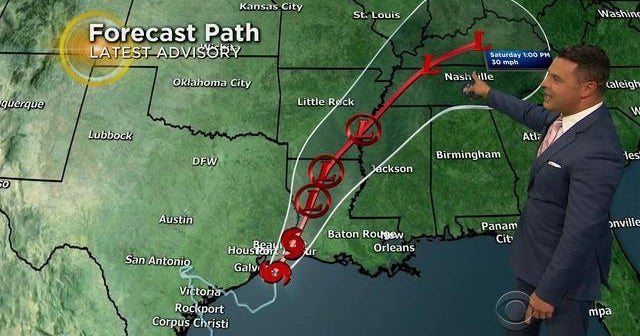 Harvey forecast: System will make third landfall Tuesday night Harvey forecast: System will make third landfall Tuesday night
