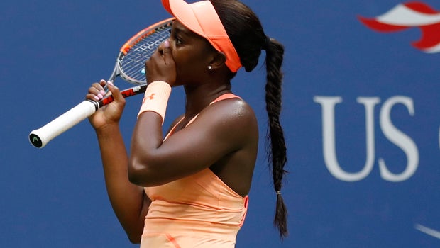 sloane stephens defeats to win u s open cbs news sloane stephens defeats to win u s open cbs news