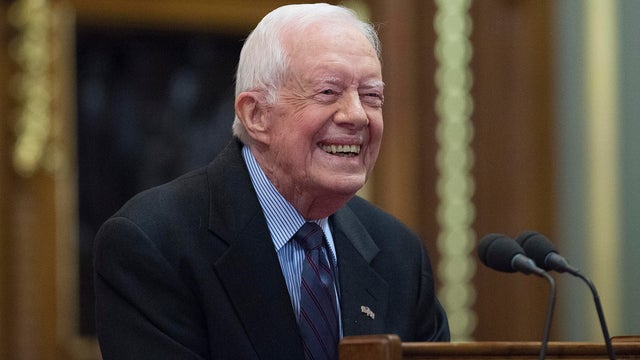 Former US President Jimmy Carter Deliver A Lecture on Guinea Worm Eradication
