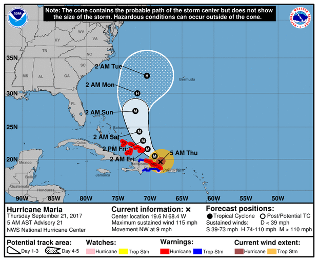 Gov. Cuomo, emergency relief specialists heading to storm-damaged Puerto Rico
