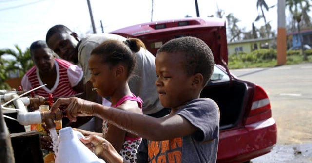 Desperate pleas for stalled supplies in Puerto Rico