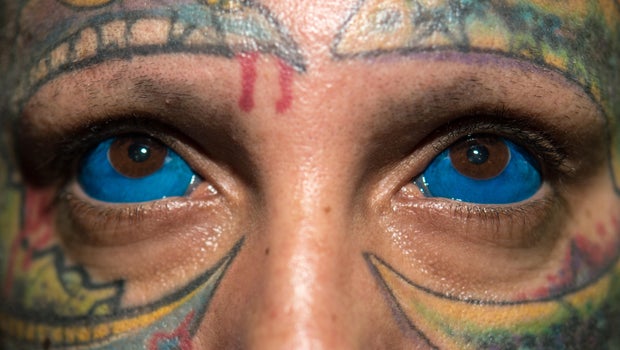 sclera tattoo gone wrong prompts warning from model catt gallinger sclera tattoo gone wrong prompts warning from model catt gallinger