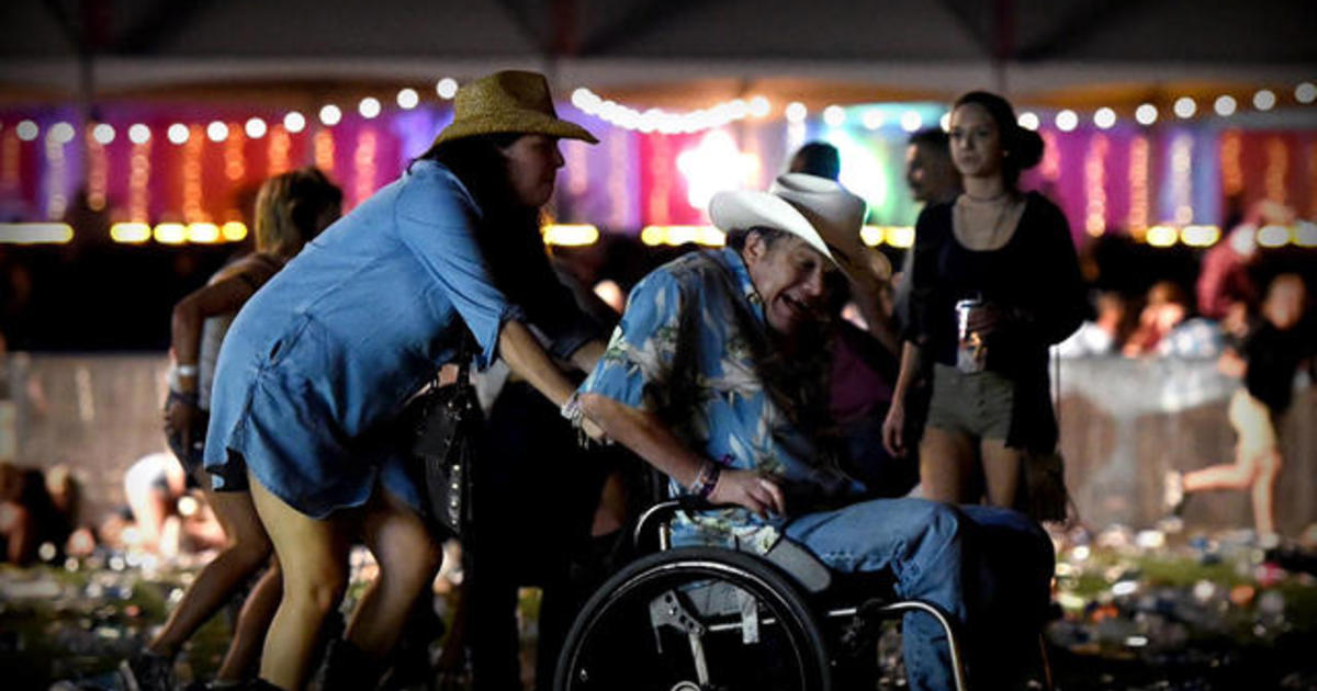 Las Vegas nurse and man in wheelchair recount daring escape.