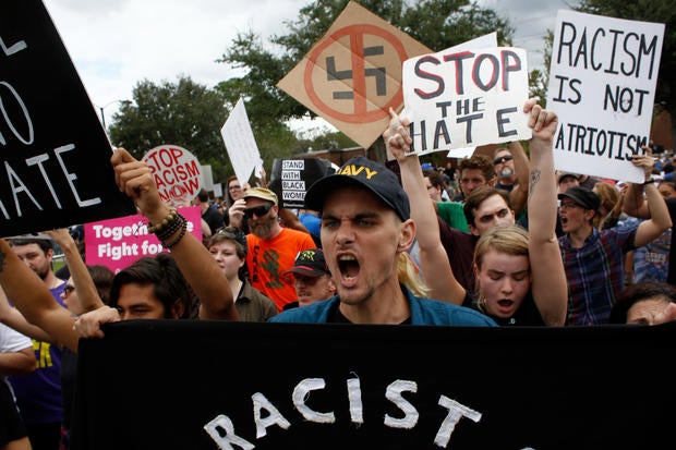 protests richard spencer university of florida