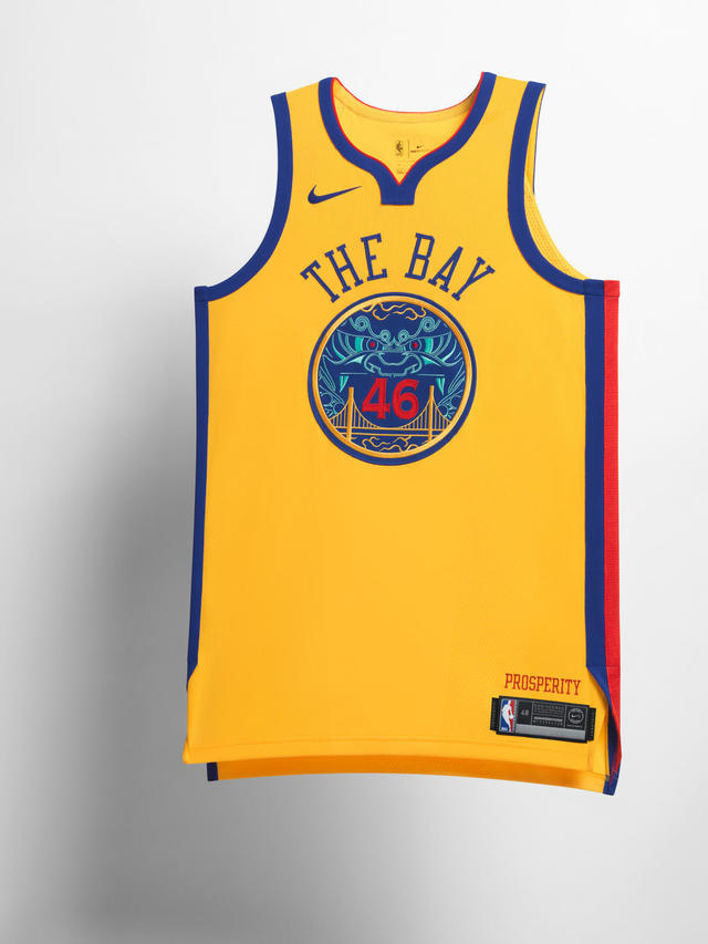 golden state warriors chinese new year jersey 2018