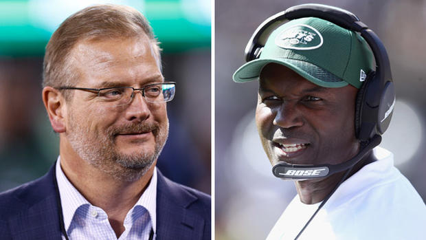 Mike Maccagnan and Todd Bowles 