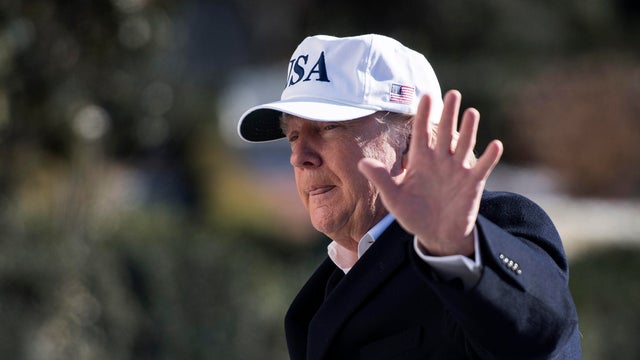 President Trump Returns To White House After Trip To Camp David 