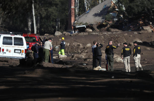 Mudslides Kill At Least 17 People In Santa Barbara County Where Wildfire Scorched Hillside 