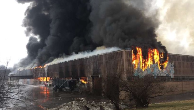 Fire Breaks Out At Willimantic Waste Plant