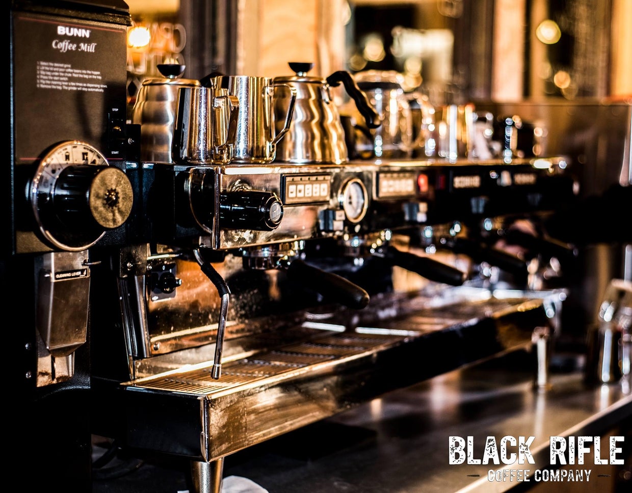 Black Rifle Coffee Behind the company selling beans with a message