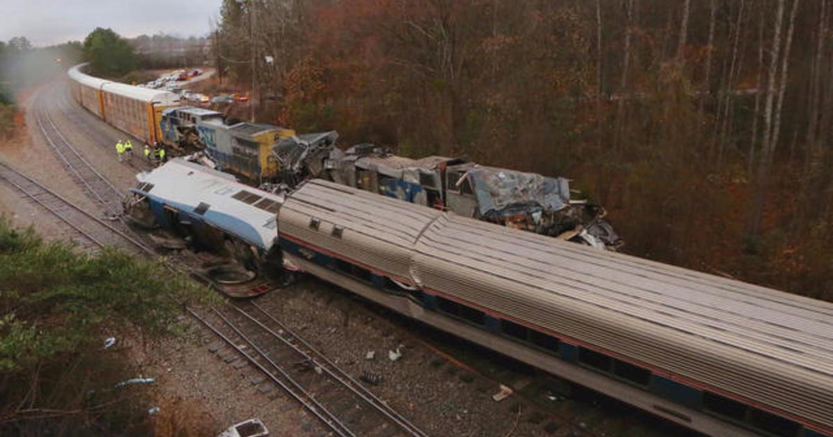 Train collision in South Carolina leaves 2 dead, dozens hurt CBS News