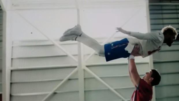 Eli Manning-Odell Beckham Jr commercial wins the Super Bowl