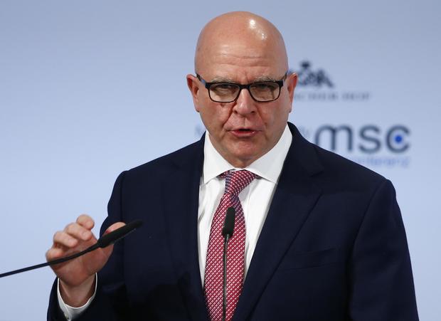 U.S. National Security Adviser McMaster talks at the Munich Security Conference in Munich 