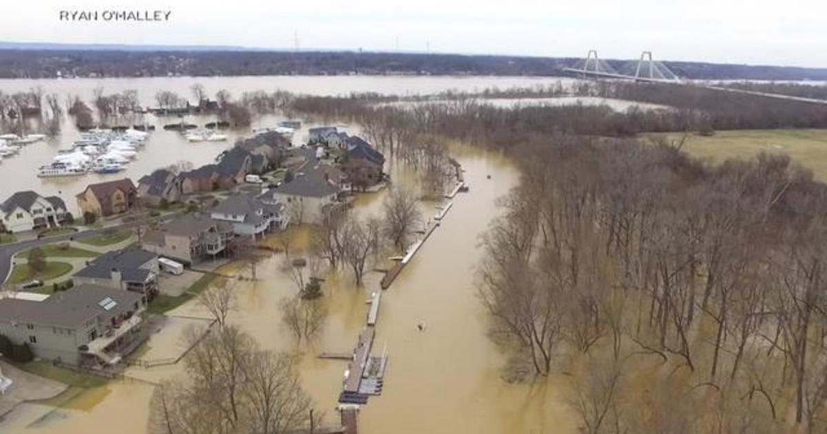 More flooding expected along the Ohio River CBS News