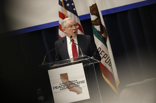 Attorney General Jeff Sessions Makes A Sanctuary Jurisdiction Announcement In Sacramento 
