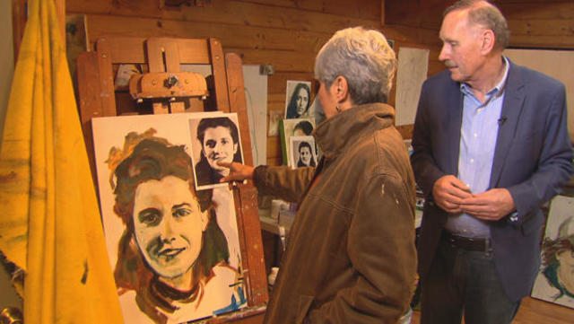 Joan Baez On Record And On Canvas Cbs News