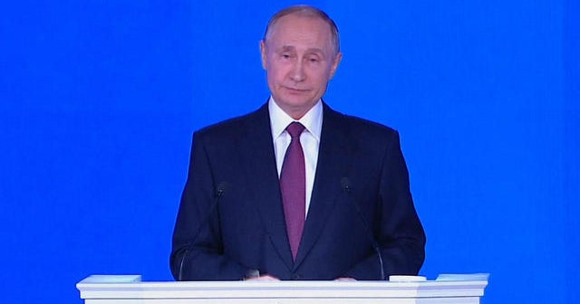 Putin celebrates a fourth term as president