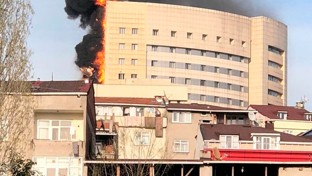 Fire at Istanbul hospital, no casualties - CNN Turk