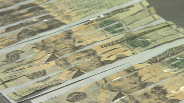 How the Mutilated Currency Division rescues destroyed cash CBS News