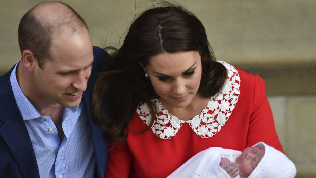 Royal baby name announced as Prince Louis Arthur Charles - CBS News