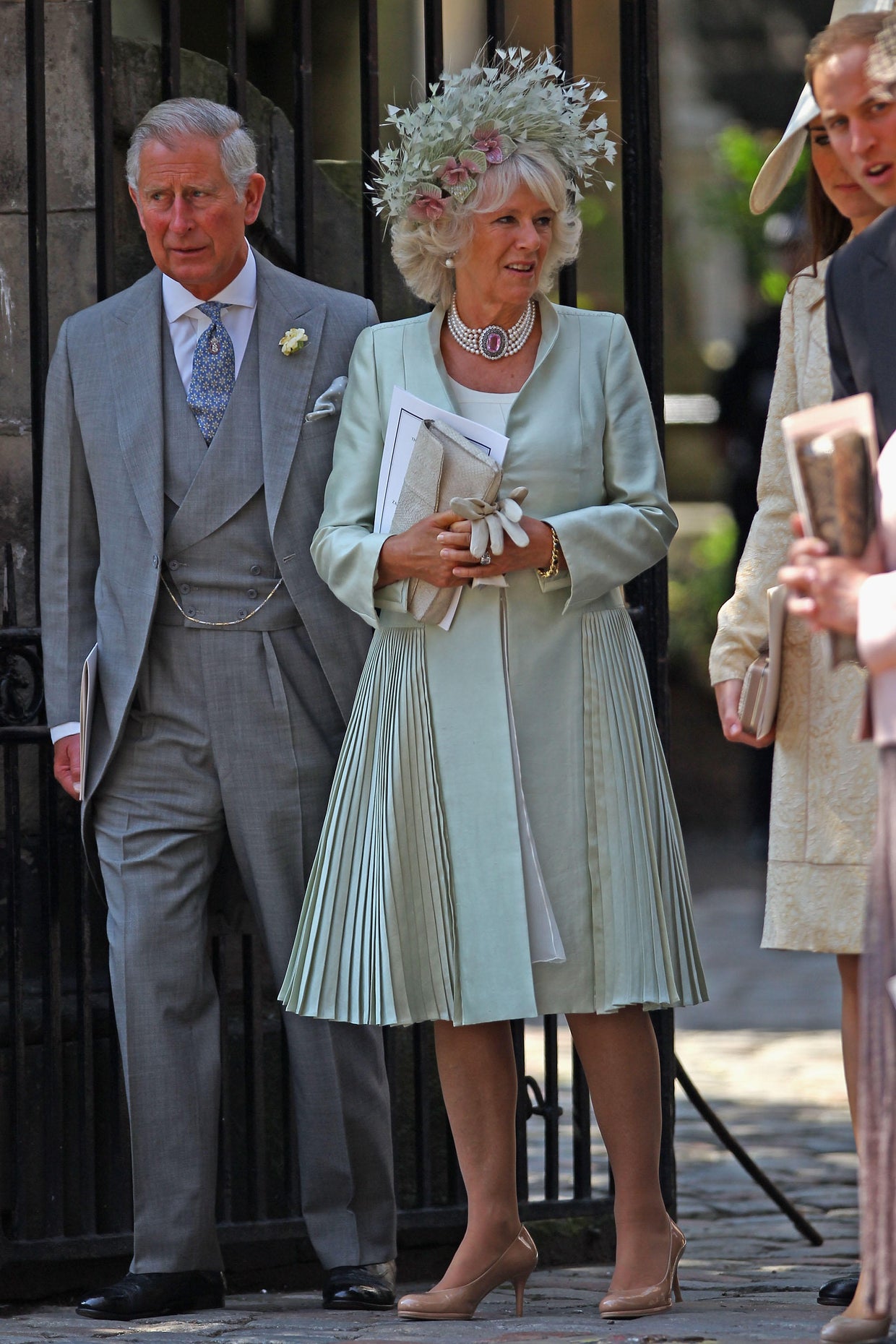 dresses, suits and other royal wedding attire