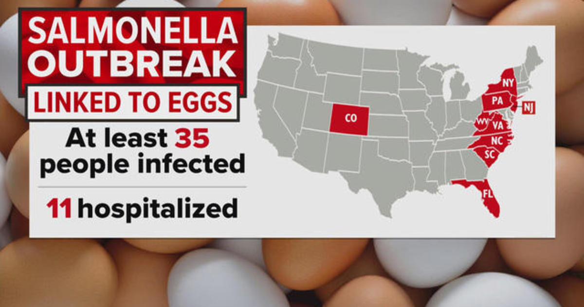 Salmonella Outbreak Prompting Egg Recall Sickens More People - CBS News