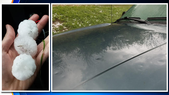 Powerful storm hits Northeast with rain, hail, possible tornadoes