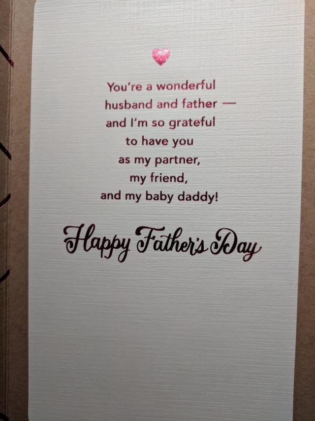 Baby Daddy Card At Target Father S Day Card Pulled From Shelves American Greetings Target Apologize Cbs News