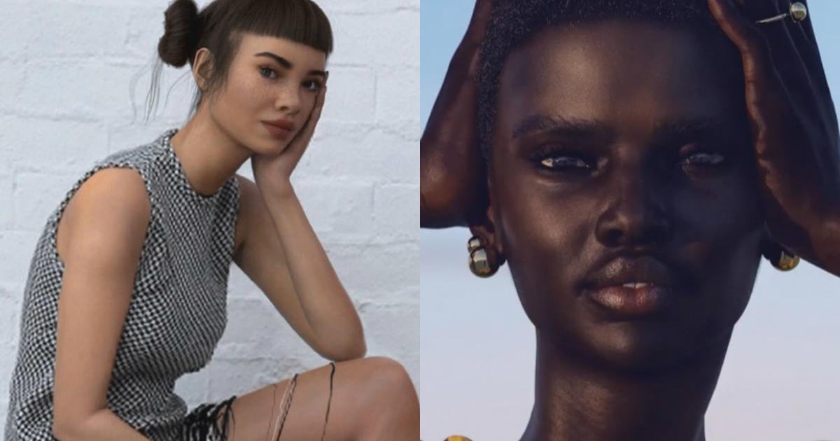 Computer-generated models' social media influence on the 