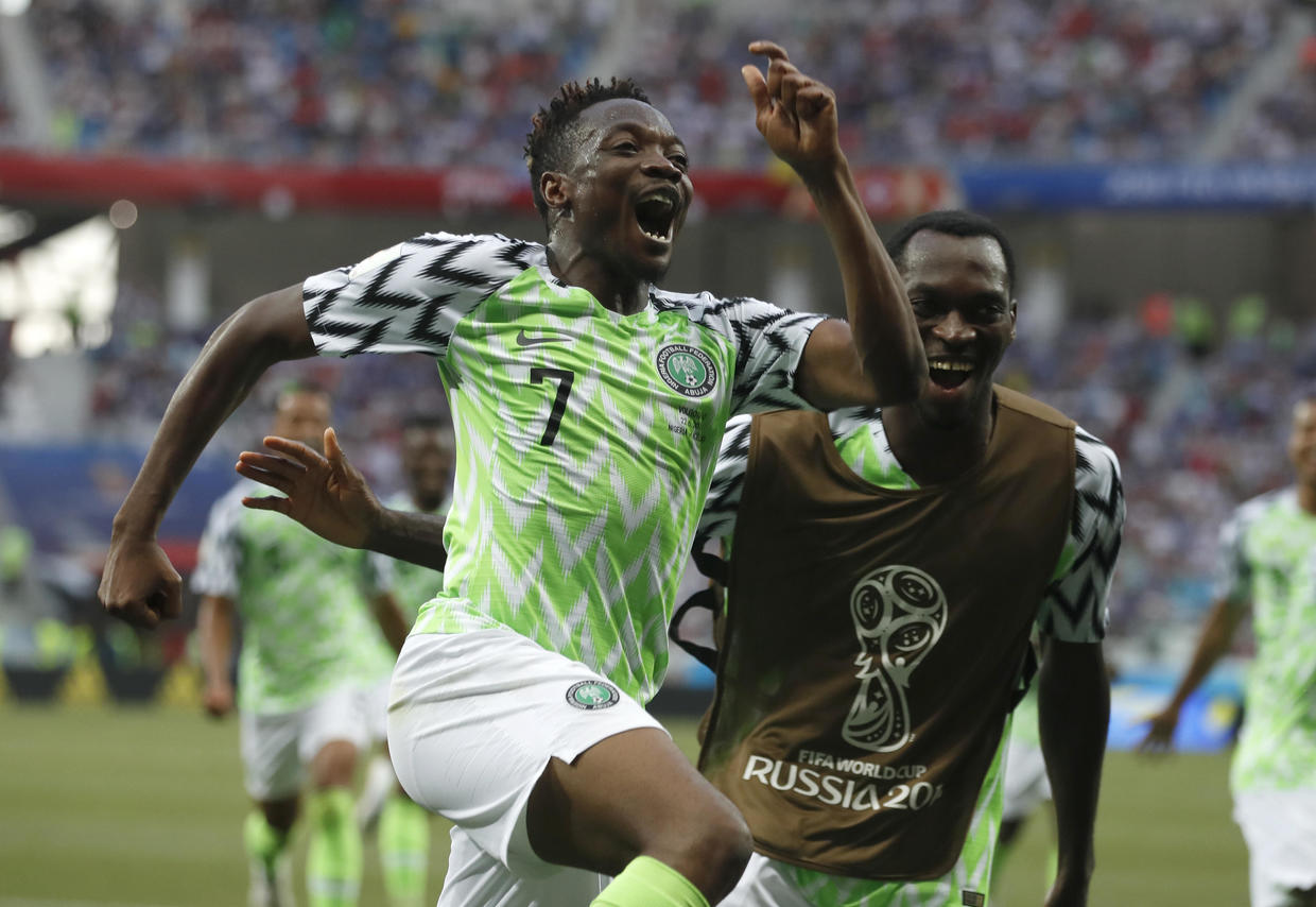 At World Cup Nigeria S Stylish Soccer Jersey Wins Fans And Fakes   Ap 18173600705532 