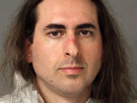 Jarrod Ramos is seen in a police booking photo distributed by the police department in Anne Arundel County, Maryland, on June 29, 2018. 