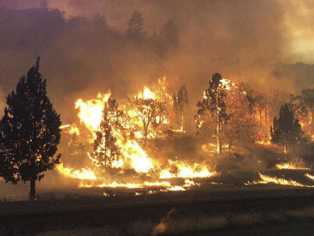 Western Wildfires California 