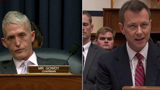 Watch Peter Strzok's fiery response to Rep. Trey Gowdy - CBS News