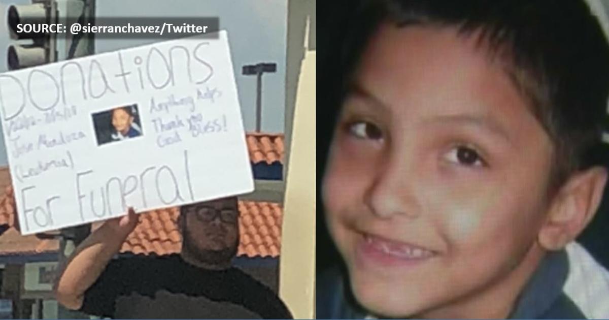 Panhandler Caught Using Photo Of Boy Tortured To Death To Raise Money For Fake Funeral Cbs Los Angeles