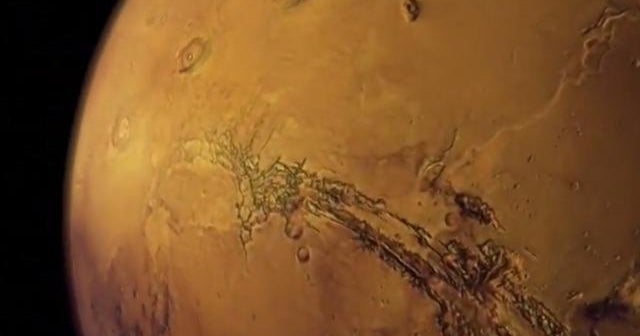 Lake of salty water appears buried beneath surface of Mars CBS News