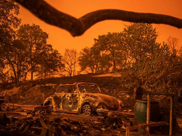 northern california wildfires -- Carr Fire