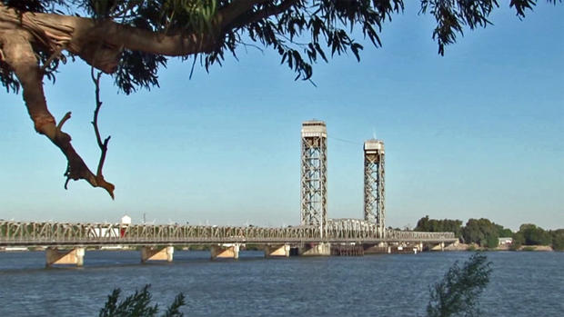 Rio Vista Bridge over the Sacramento River 