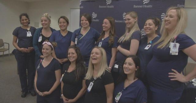 16 Nurses Who Work In The Same Icu At Banner Desert Medical Center