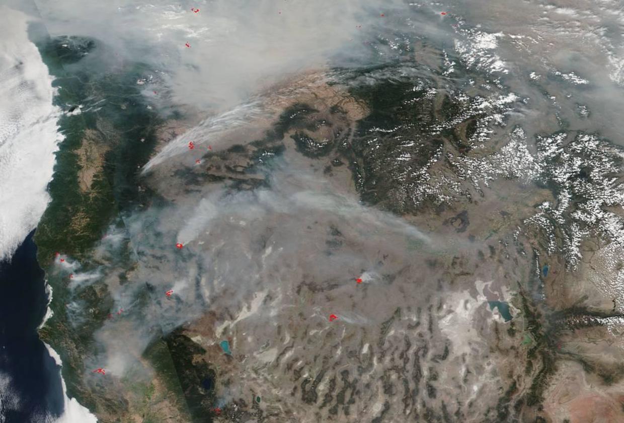 Air quality from California fires Seattle choked with smoke and ash as